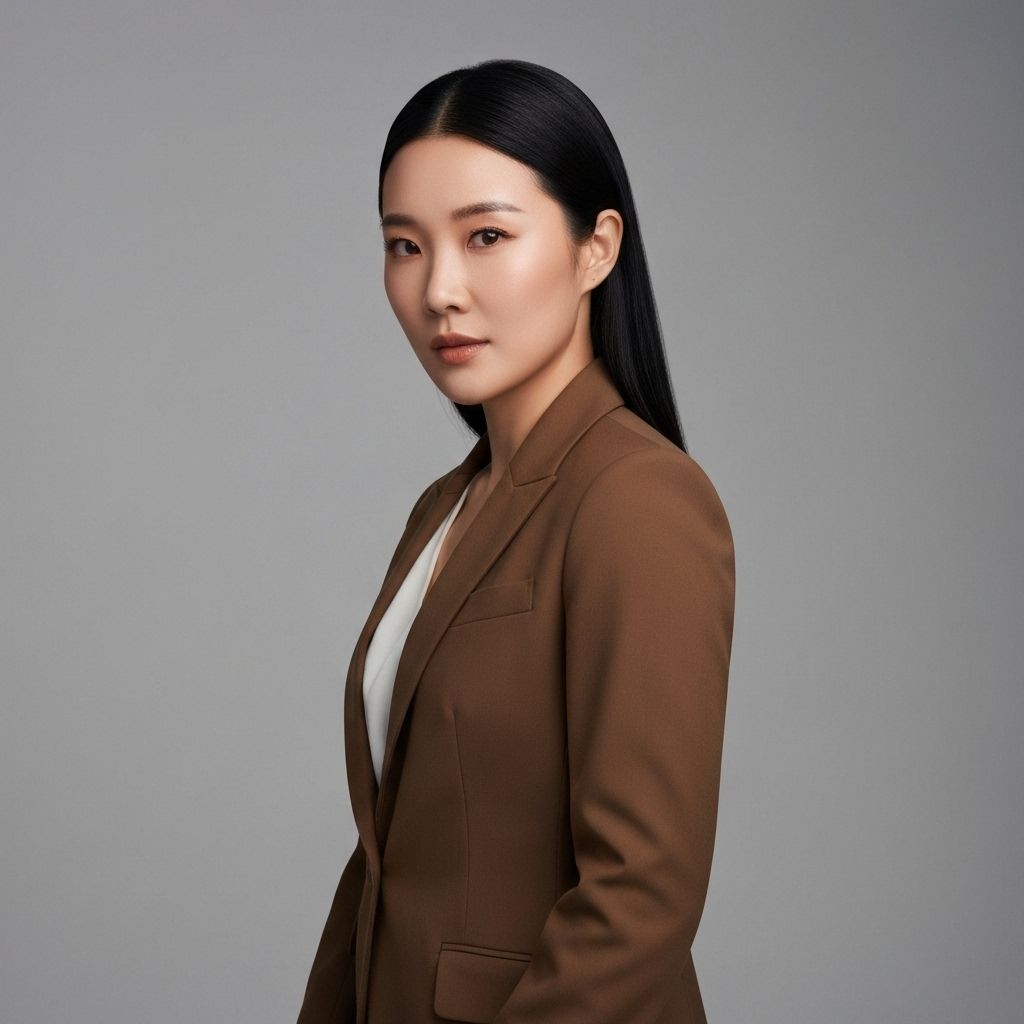 Blazer Structuré Camel